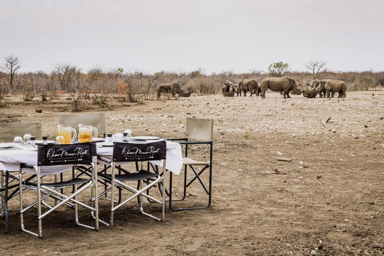 Hotel Kifaru Bush Camp Outjo Exterior foto